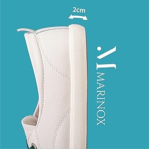 Amazon | MARINOX フラットシューズ バレエシューズ スリッポン